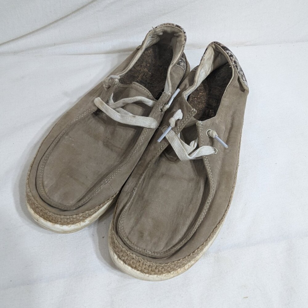 Hey Dude Python Brown Shoes